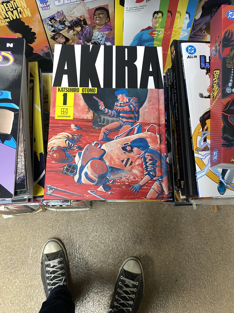 One newer release is a hardcover edition.

When I was very young, “Akira,” by Katsuhiro Otomo and Hideshi Hino’s “Panorama of Hell” were the first two manga I ever read.

I still have the issues I bought as a kid. 

It brings back some good memories…