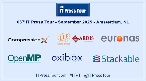 coustautc's tweet image. New 63rd @ITPressTour in Amsterdam starting tomorrow bit.ly/itpt63pr #CompressionX #DDPSAN #euroNAS @OpenMP_ARB @OxiboxFR #Stackable #MultiCloud #DataManagement #Compression #TCO #NAS #Ceph #S3 #OpenSource #Parallelism #API #DataProtection #storage #Apache #ITPT