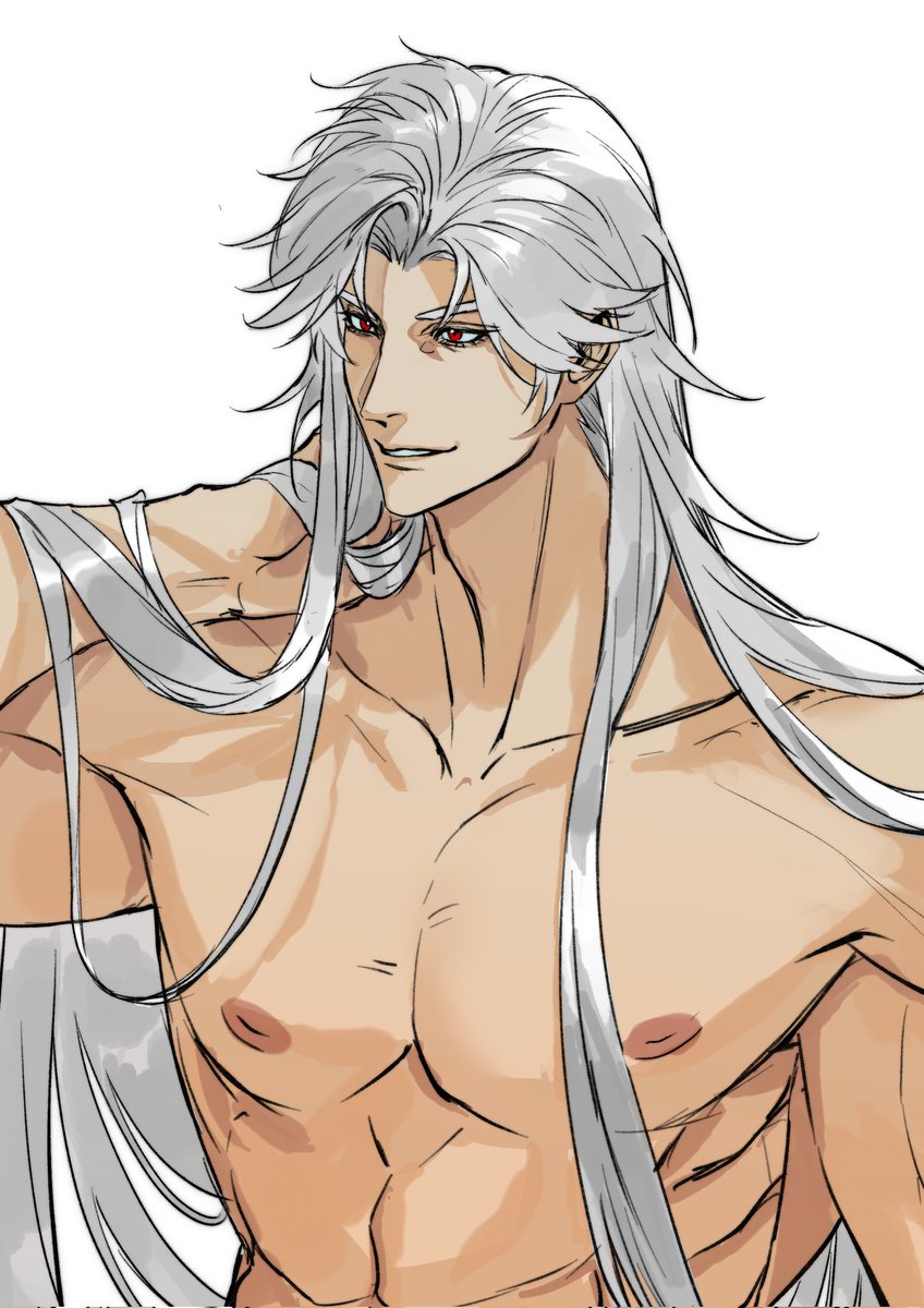 长发和黑羽毛 #シン #Sylus #秦彻