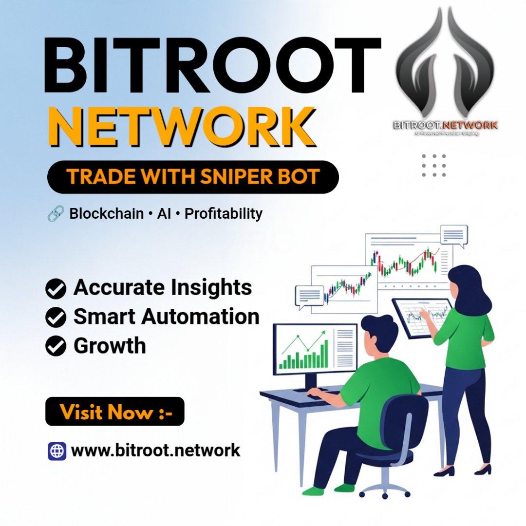 BitrootNetwork's tweet image. 🚀 Bitroot – Redefining the Future of Trading 🌐

Experience the power of AI-driven trading combined with the security of blockchain.

🔗 Step into a world where predictions turn into profits.
👉 Trade the future. Trade with Bitroot.

#Bitroot