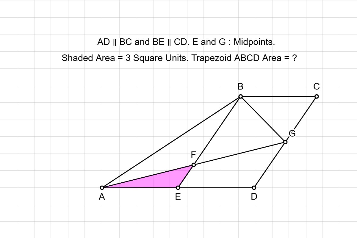 Per Henrik Christiansen (@perhenrikchris1) on Twitter photo Trapezoid ABCD Area = 36
Inspired by <a href="/berfinmathh/">Berfin...✍️🏻</a>
For Maximum Benefit please
left-click on the word Desmos :
desmos.com/calculator/dm7… Trapezoid ABCD Area = 36
Inspired by <a href="/berfinmathh/">Berfin...✍️🏻</a>
For Maximum Benefit please
left-click on the word Desmos :
desmos.com/calculator/dm7…