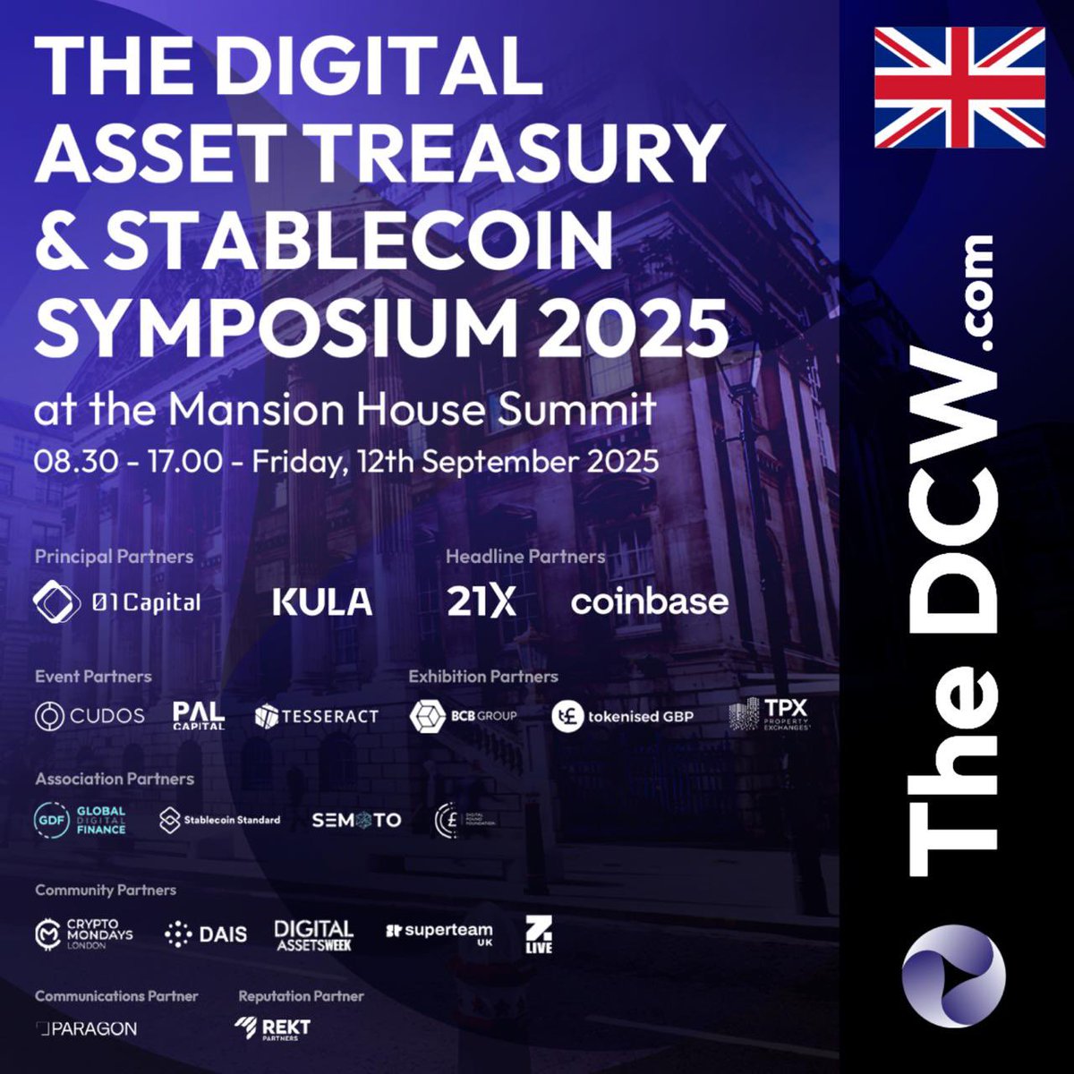 James Bowater | The Digital Commonwealth ๐ (@thedcw_jb) on Twitter photo Absolutely delighted that my friend <a href="/LordChrisHolmes/">Chris Holmes</a> of Richmond MBE will be delivering a keynote speech at The Digital Commonwealth Mansion House Summit on Friday, 12th September.
Limited tickets ๐ซ are available to buy via our Luma link ๐ lu.ma/b9yln7kw
<a href="/TheDCW_X/">The Digital Commonwealth</a> Absolutely delighted that my friend <a href="/LordChrisHolmes/">Chris Holmes</a> of Richmond MBE will be delivering a keynote speech at The Digital Commonwealth Mansion House Summit on Friday, 12th September.
Limited tickets ๐ซ are available to buy via our Luma link ๐ lu.ma/b9yln7kw
<a href="/TheDCW_X/">The Digital Commonwealth</a>