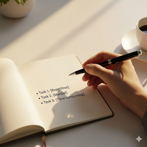 De zondag is perfect voor een snelle 'mentale audit'.

Welke 3 taken heb je deze week uitgevoerd die je eigenlijk niet zou moeten doen? Welke taken voegen geen unieke waarde toe en zijn puur repetitief?

Die taken zijn niet alleen tijdvreters, het zijn je meest winstgevende