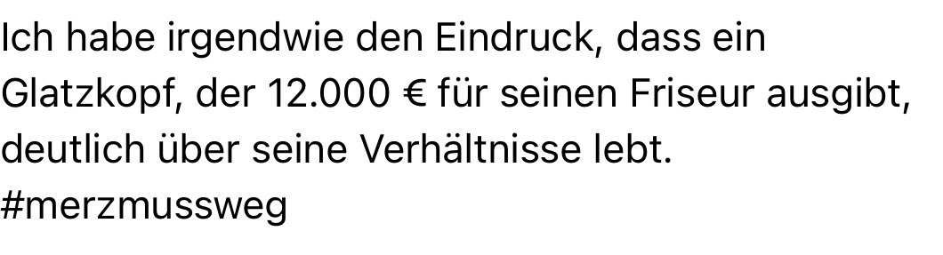 #Netzfund
Aber sehe ich ähnlich…