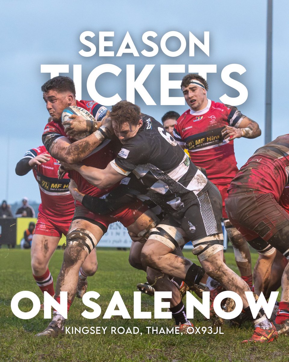 Get ready, Chinnor fans! Don’t miss your chance to secure your season tickets and be part of an incredible year of rugby. Our pre-season showdown against back-to-back champs Ealing is just around the corner, a perfect opportunity to see the boys in action and get ready for the