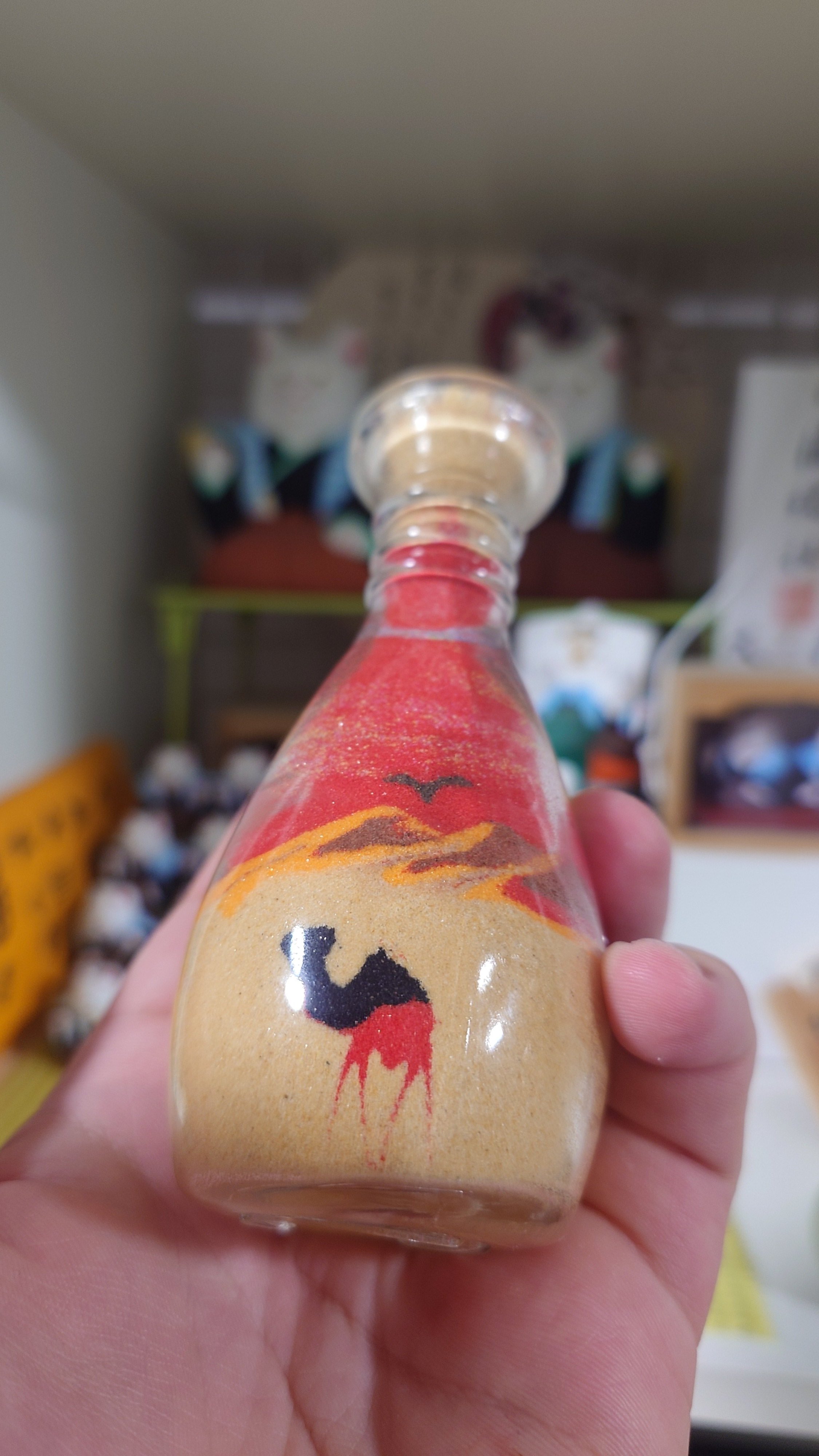 大阪・関西万博 ヨルダンパビリオンの砂 サンドアート ワディラム砂漠