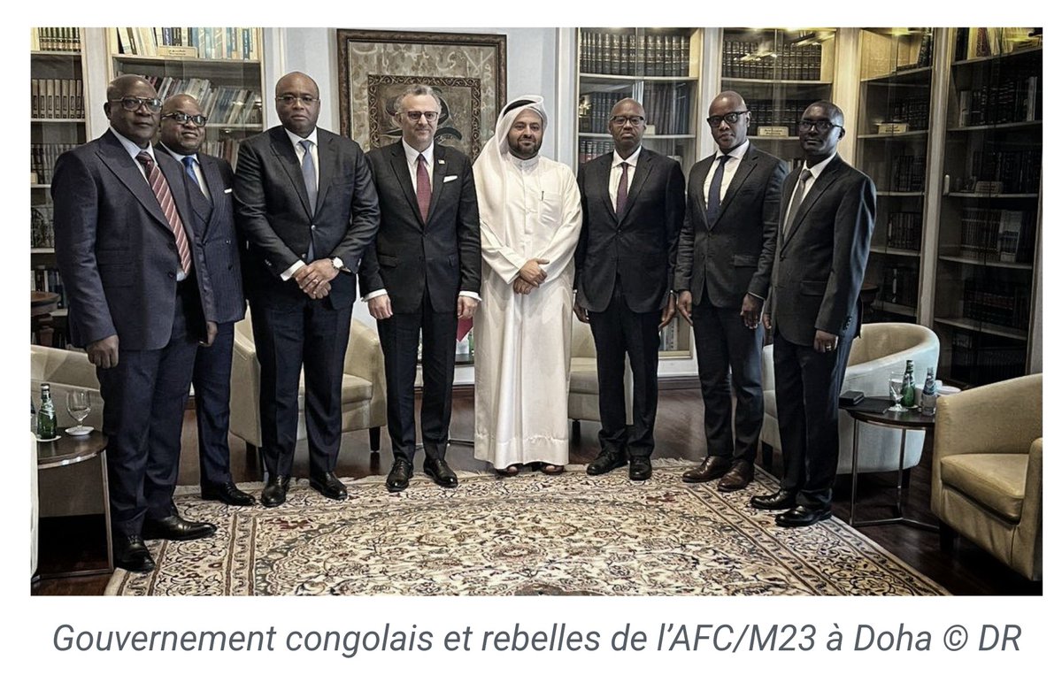 Sasa Kaka <a href="/fatshi13/">Félix A. Tshisekedi</a>, comme vous ne voulez pas des facilitateurs, donnez nous, (la population de l'Est) la date exacte de la libération de nos deux provinces Nord et Sud-Kivu car nous souffrons beaucoup. En passant c'était quoi l'idée derrière, Lourenco, Washington, Doha ? 🤔