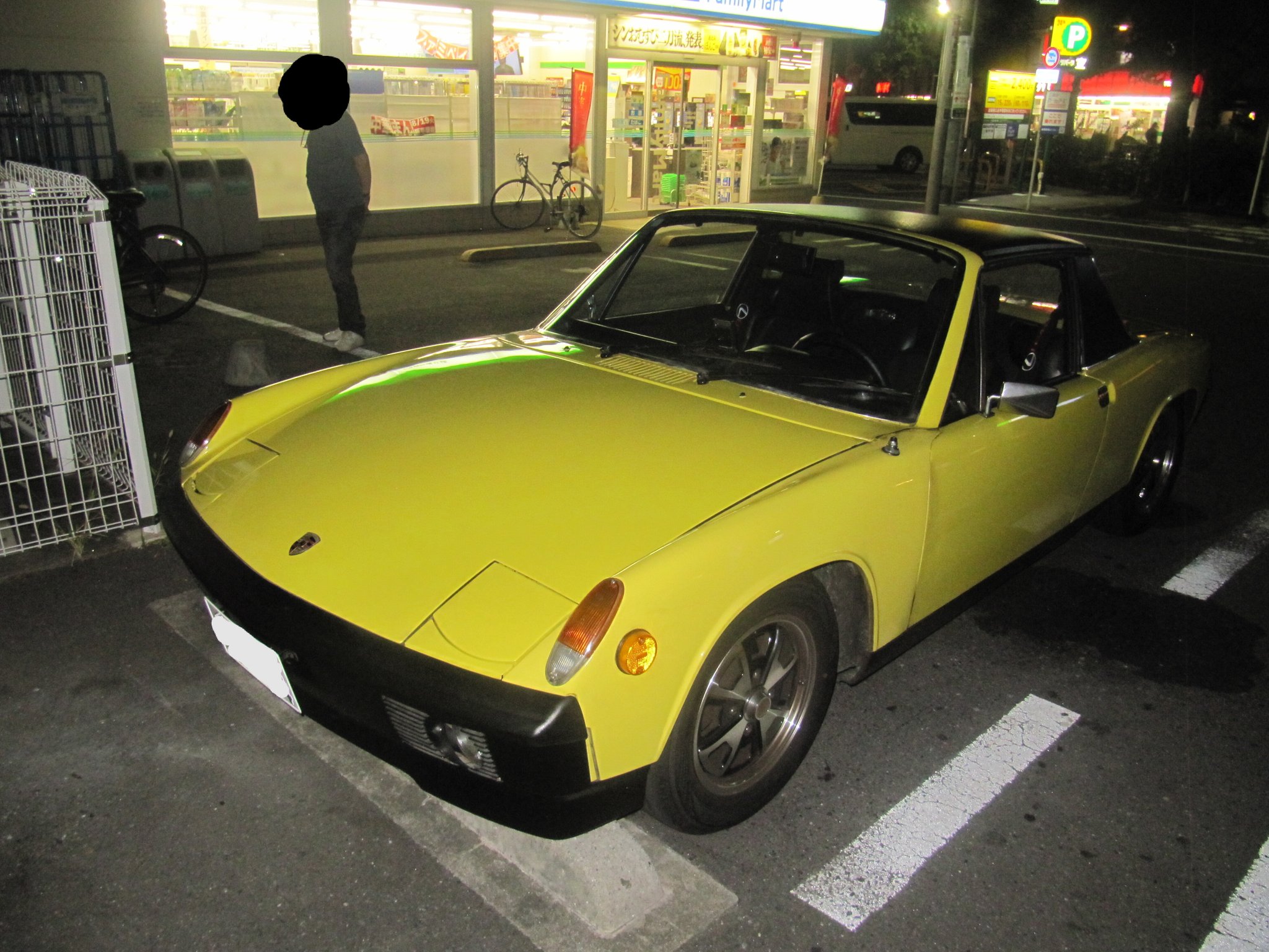1/18 ポルシェ914 VW-Porsche 914-6 Targa open + closed 1973 gelb yellow 1:18