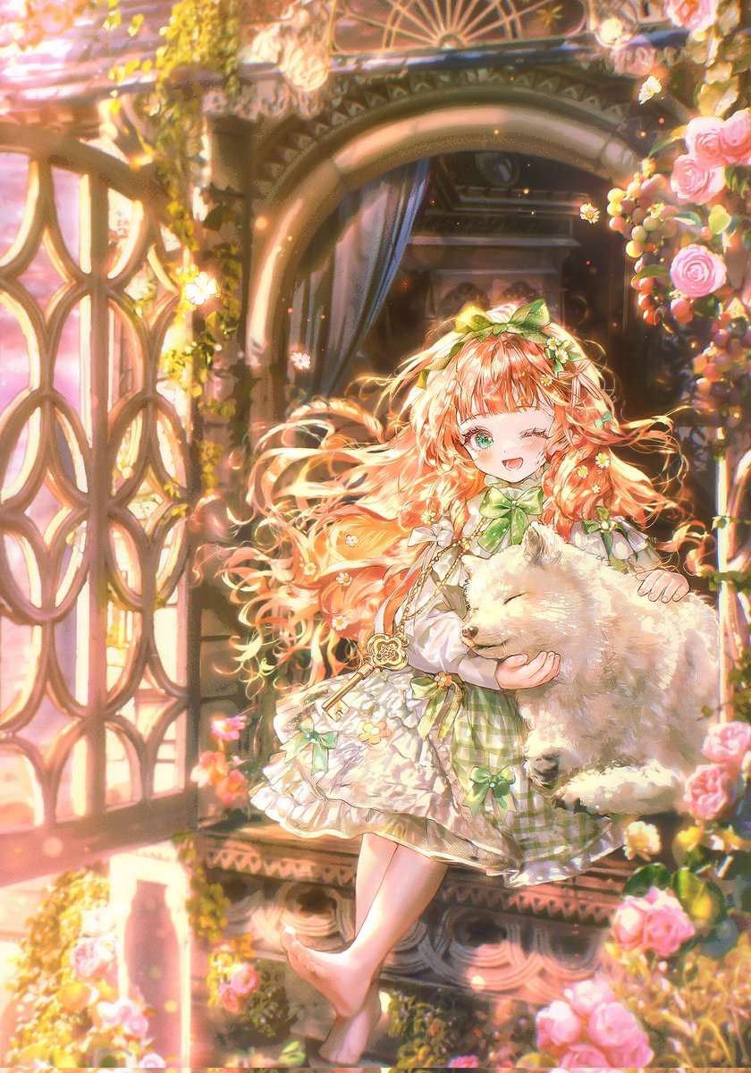 칸나꽃 작가님의 <괴물 대공가에 납치된 것 같습니다> 표지 일러스트 작업했습니다!🌻