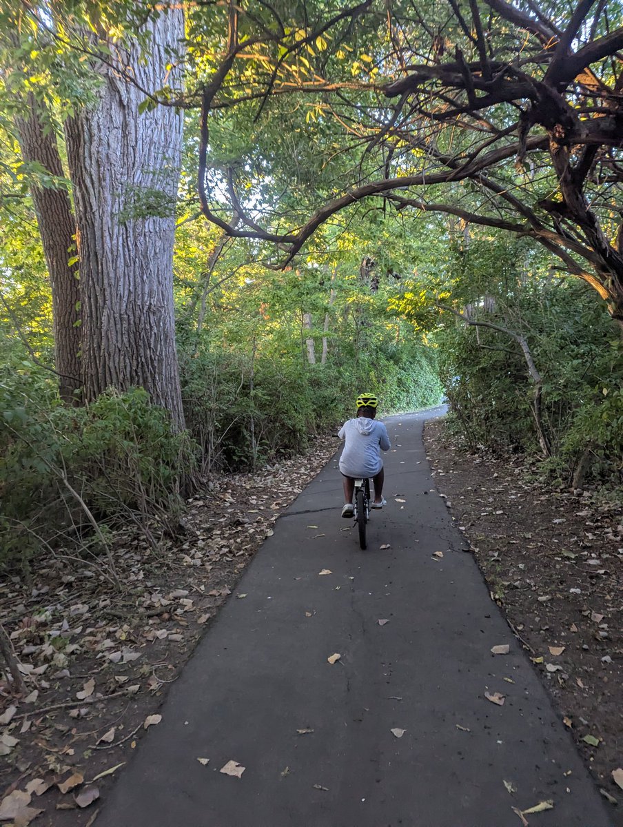 Beautiful morning for a bike ride!