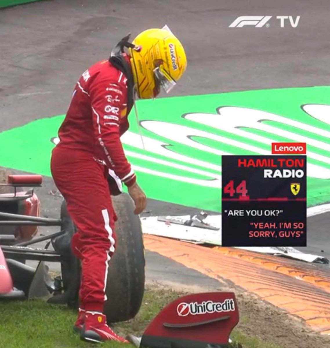 Lewis Hamilton abandona!

Se pego en una curva

#F1 #DutchGP