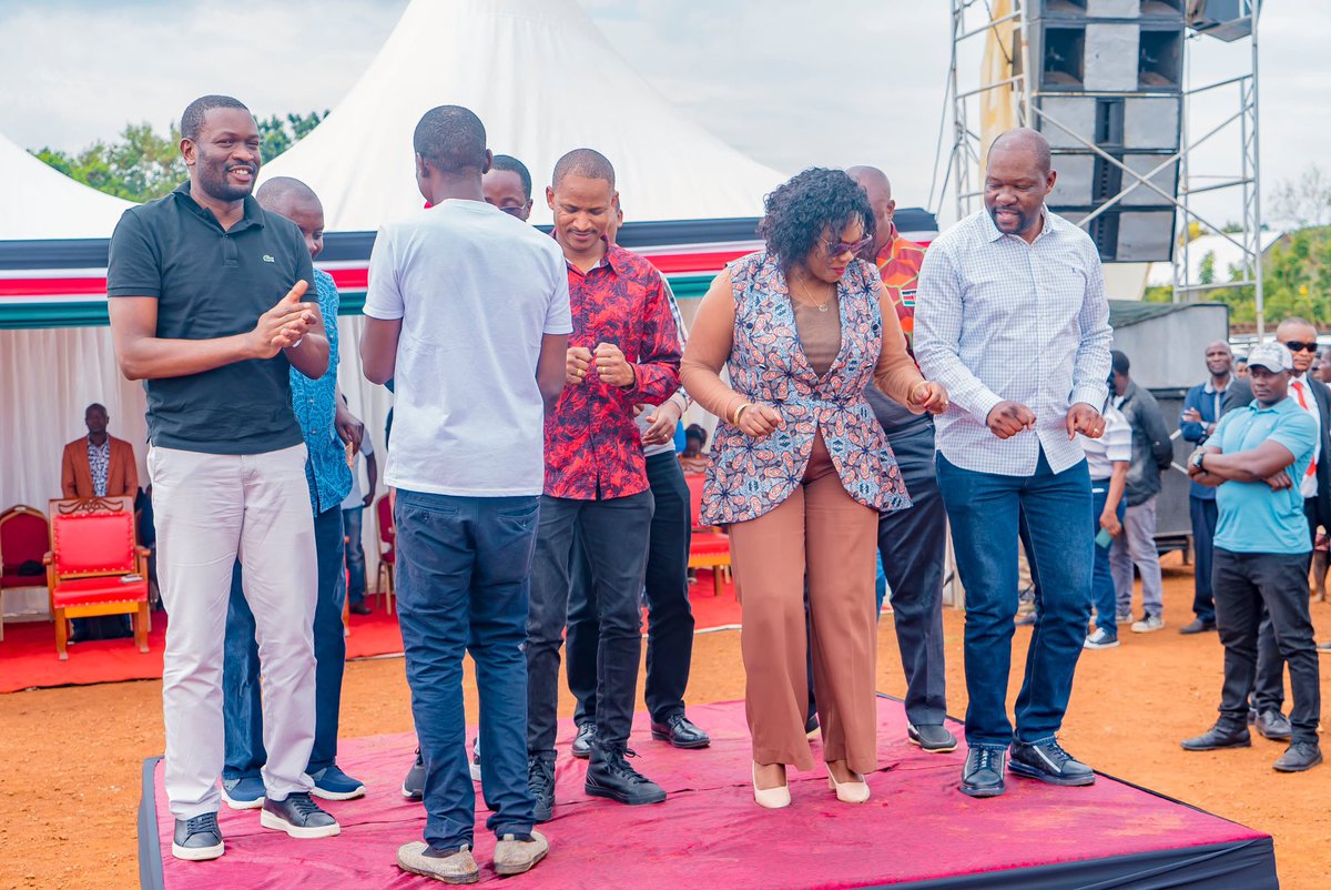 Today, I stood before the great People of Funyula, Busia County, not just to speak but to spark something.

To ignite courage. To awaken potential. To remind every young person listening:
That they are not the future, they are the present. And the world is waiting for them to