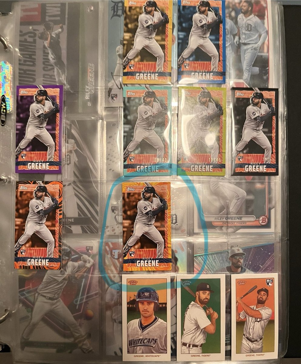 Trevor (@tec872) on Twitter photo <a href="/midwestboxbreak/">Midwest Box Breaks</a> My daughter and I are looking for the missing cards we need for our 2023 Topps Rip Mini Riley Greene rainbow build. Any help is appreciated. <a href="/midwestboxbreak/">Midwest Box Breaks</a> My daughter and I are looking for the missing cards we need for our 2023 Topps Rip Mini Riley Greene rainbow build. Any help is appreciated.