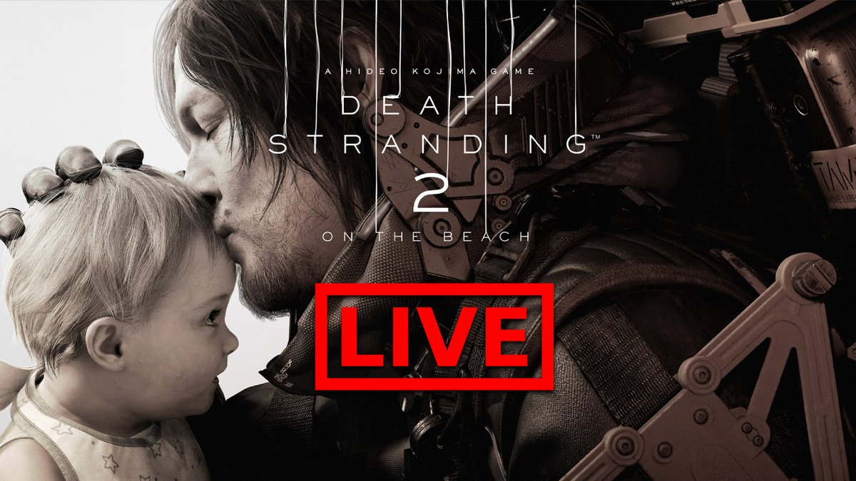 Live NOW for more Death Stranding 2!

youtube.com/live/Nu4DpjRk7…