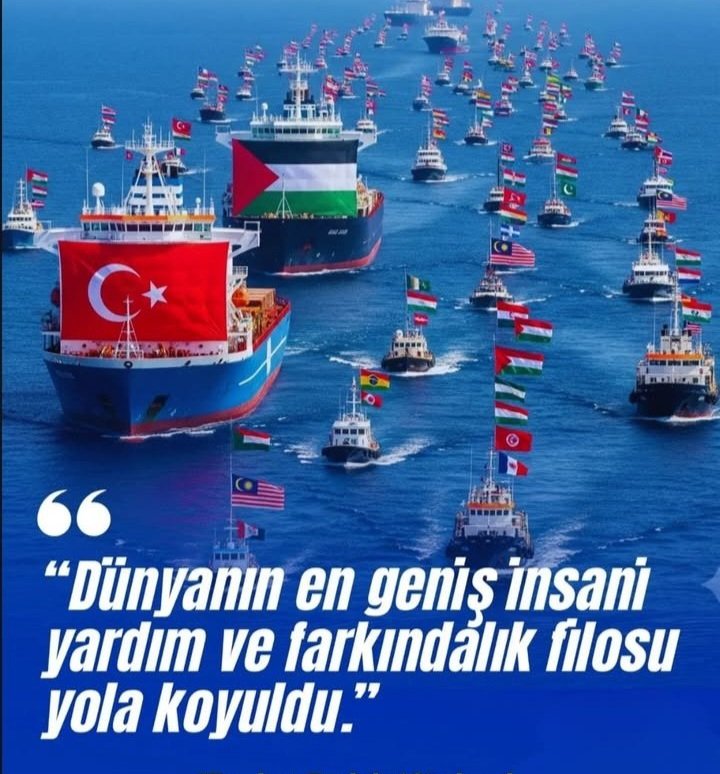 Ah❗️o gemide bende olsaydım.
Rabbim yolunuzu açık etsin 🤲
🇵🇸🇵🇸🇵🇸🇵🇸
#KüreselSumudFilosu
#GlobalSumudFlotilla
