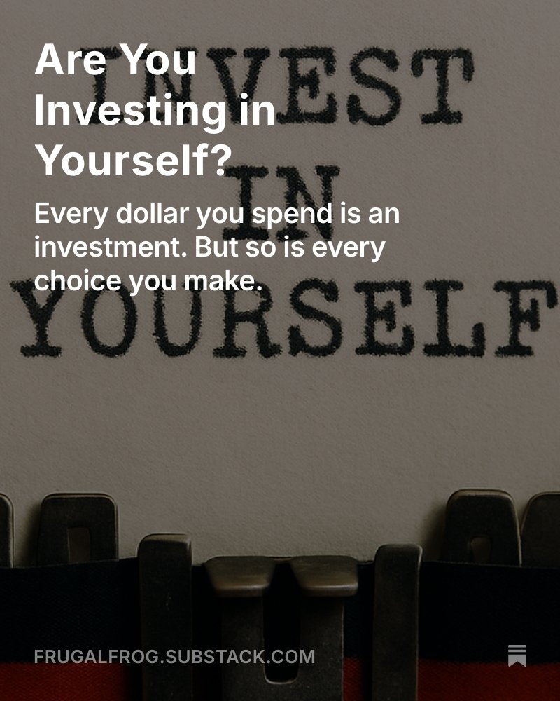 frogfrugal's tweet image. Most valuable portfolio you’ll ever build: yourself. 📖💡
Every page, every rep, every decision compounds.
#InvestInYourself #Compounding

Link in the comments 👇🐸