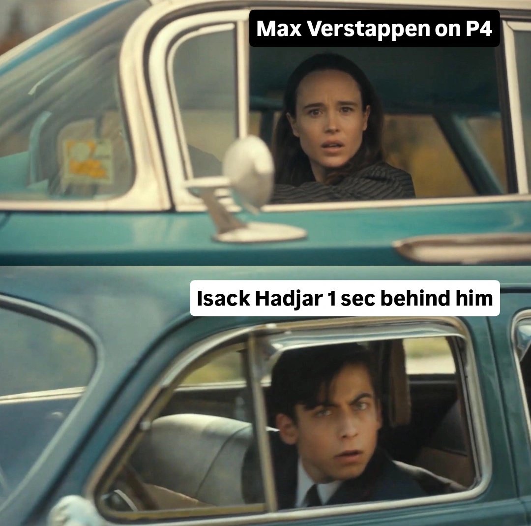 kweenron's tweet image. Red Bull is confused. Isack is confused. I am also confused.

#zandvoortgp #DutchGP