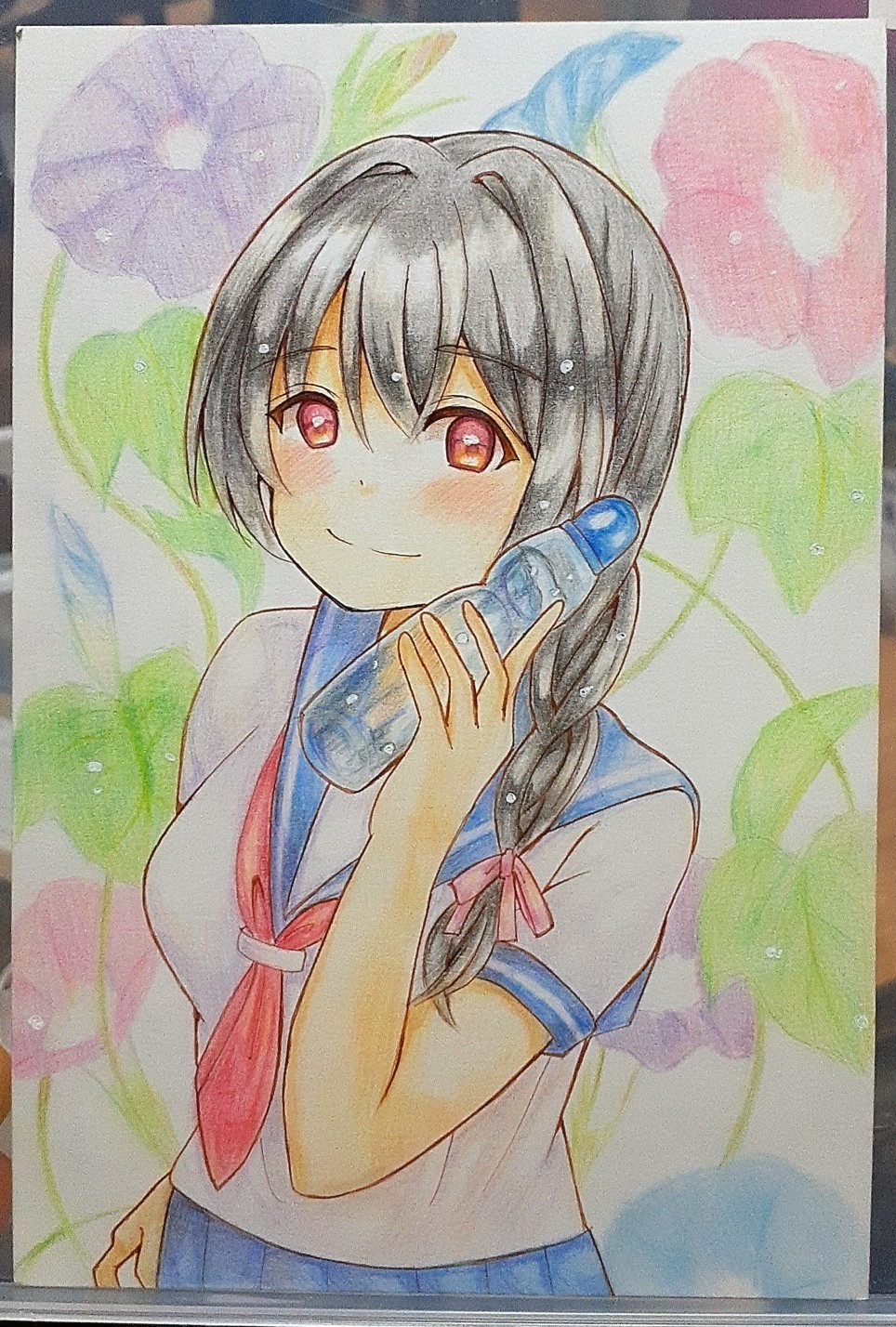 オーダーなど、絵のこと何でもコメントください^ ^ 新学期イラスト描いてたらち〇この話になったw - YouTube