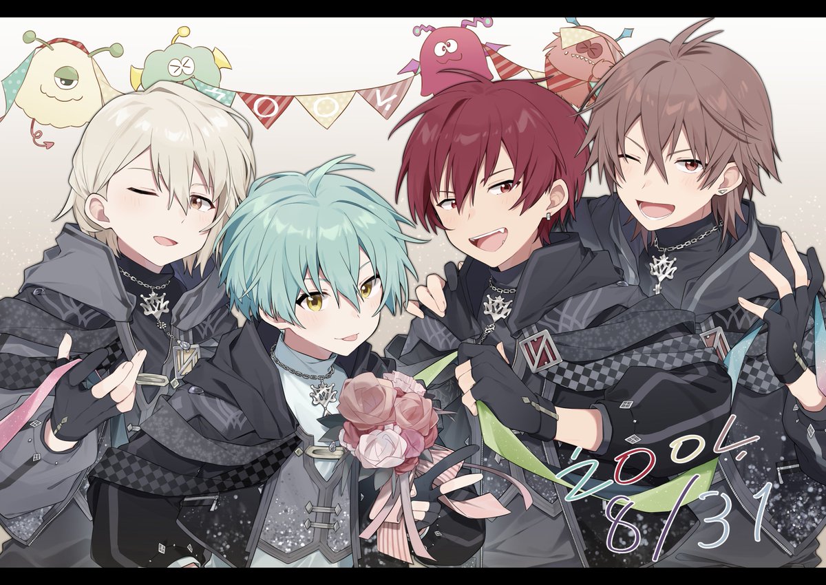 #ŹOOĻ記念日2025 
ŹOOĻおめでとうー！！
ラブリー＆エンジョイ🎈🐍🐗🐶🐯🎈