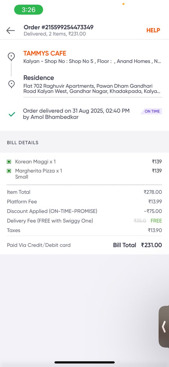 Pranav279's tweet photo. Found adulterated and contaminated food in my food items. Kindly provide the full refund asap @Swiggy @SwiggyCares @PralhadJoshiOfc @PralhadJoshiOfc https://t.co/UvwLkPoywv