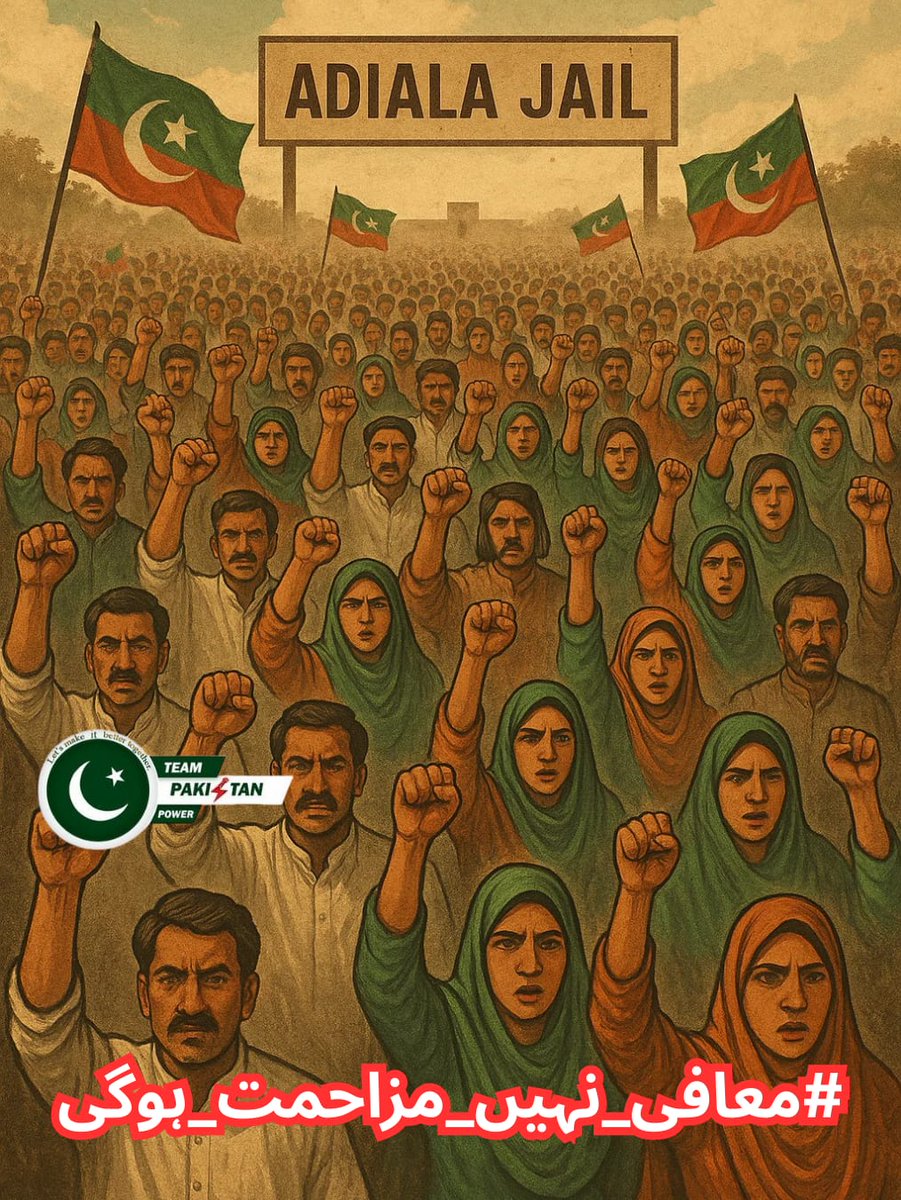 𝓅𝓇𝒾𝓃𝒸𝑒𝓈𝓈ᴾᵃᵏᴾᵒʷᵉʳ (@hani09080) on Twitter photo ہم حق کی راہ میں کسی قیمت پر پیچھے نہیں ہٹیں گے۔
#معافی_نہیں_مزاحمت_ہوگی <a href="/TeamPakPower/">Team Pakistan Power</a> ہم حق کی راہ میں کسی قیمت پر پیچھے نہیں ہٹیں گے۔
#معافی_نہیں_مزاحمت_ہوگی <a href="/TeamPakPower/">Team Pakistan Power</a>