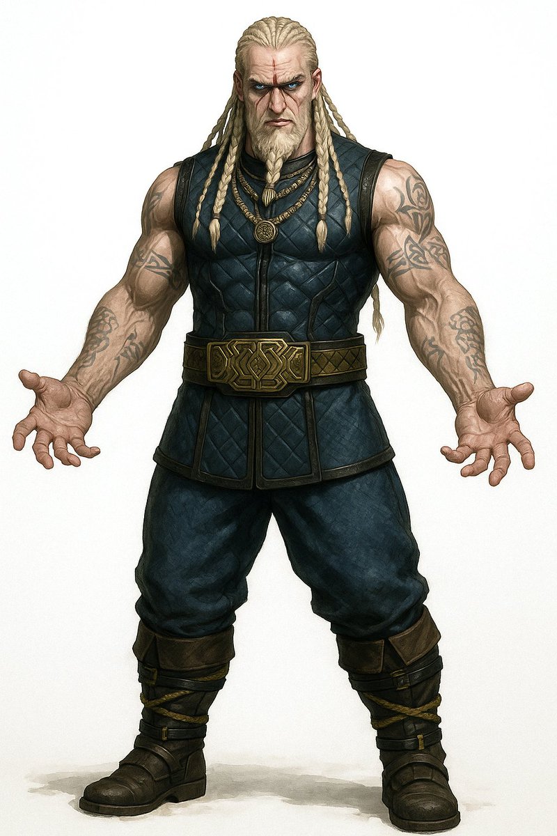 ShadalooPR's tweet image. Shadaloo Personnel Guide #38

Name: Sebastien
Affiliation: Subordinate Crime Lord

Rising crime rates, civil unrest, war drums - Europe, we see you! You&apos;re in good hands with our Swede Sebastien; Glima champion &amp;amp; dog lover!

#StreetFighter #SF6 #FinalOrder #DigitalArt #AIart