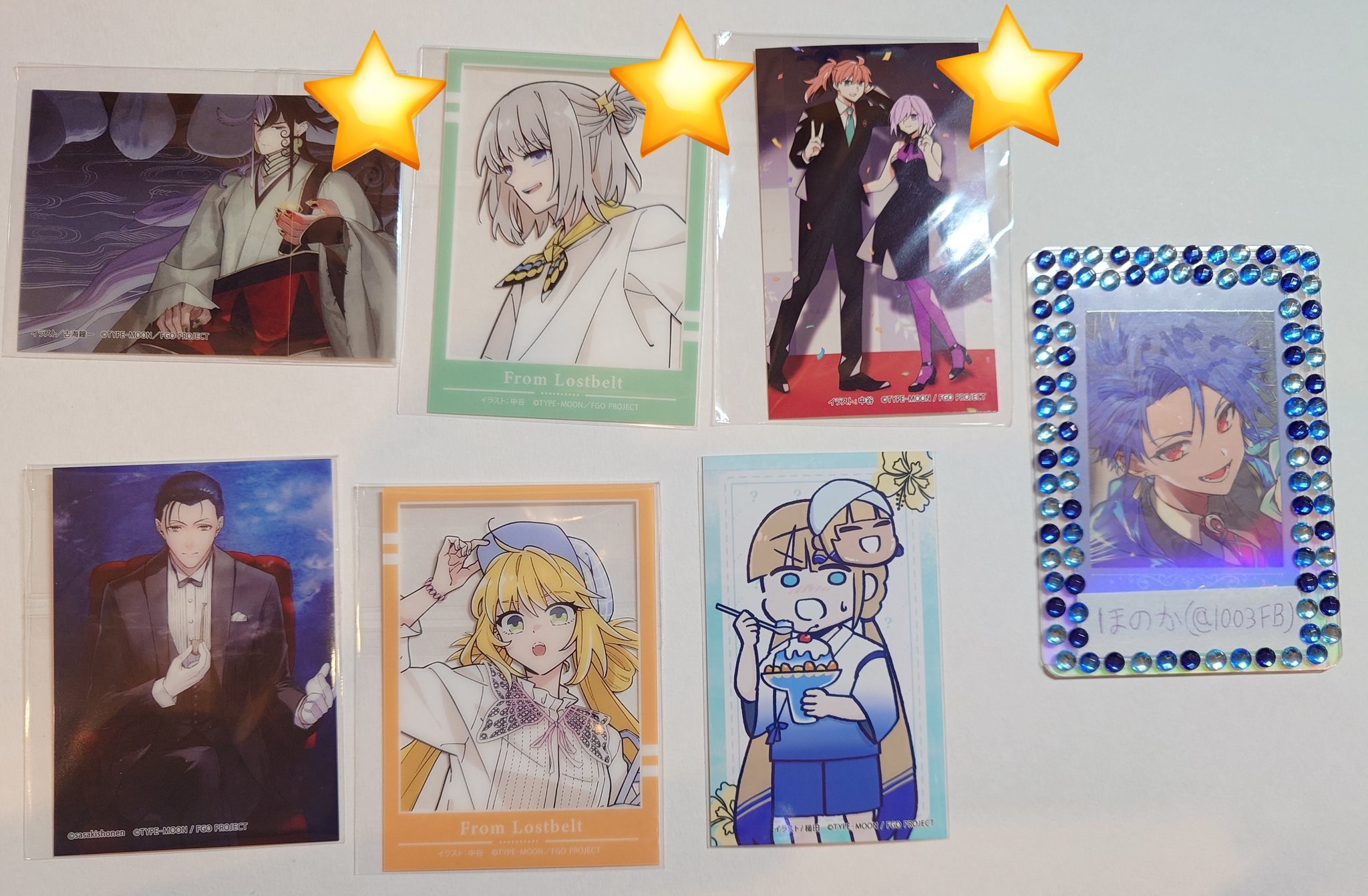FGOフェス　KADOKAWAブース　クリアカード Fate/Grand Order Fes. 2024 9th Anniversary」にKADOKAWAブース