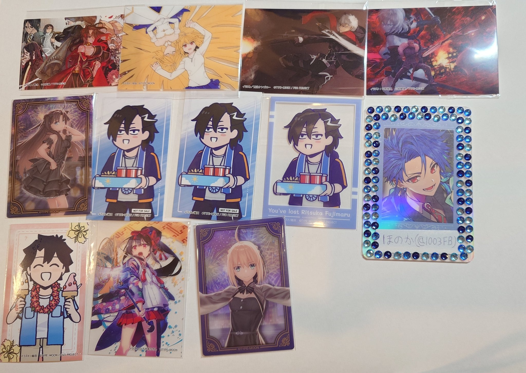 FGOフェス　KADOKAWAブース　クリアカード Fate/Grand Order Fes. 2024 9th Anniversary」にKADOKAWAブース
