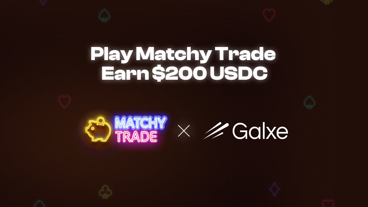 MatchyTrade_fun's tweet image. 🐷 Matchy Trade x Galxe Quest is LIVE! 🐷

Join the degen playground:
✅ Try Flip or Rekt on devnet with dev SOL
✅ Share your results on X with devnet.matchytrade.fun + tag @matchytrade_fun
✅ Win your share of $200 USDT 
app.galxe.com/quest/TbyKbNfM…
Are you ready to flip, or get…