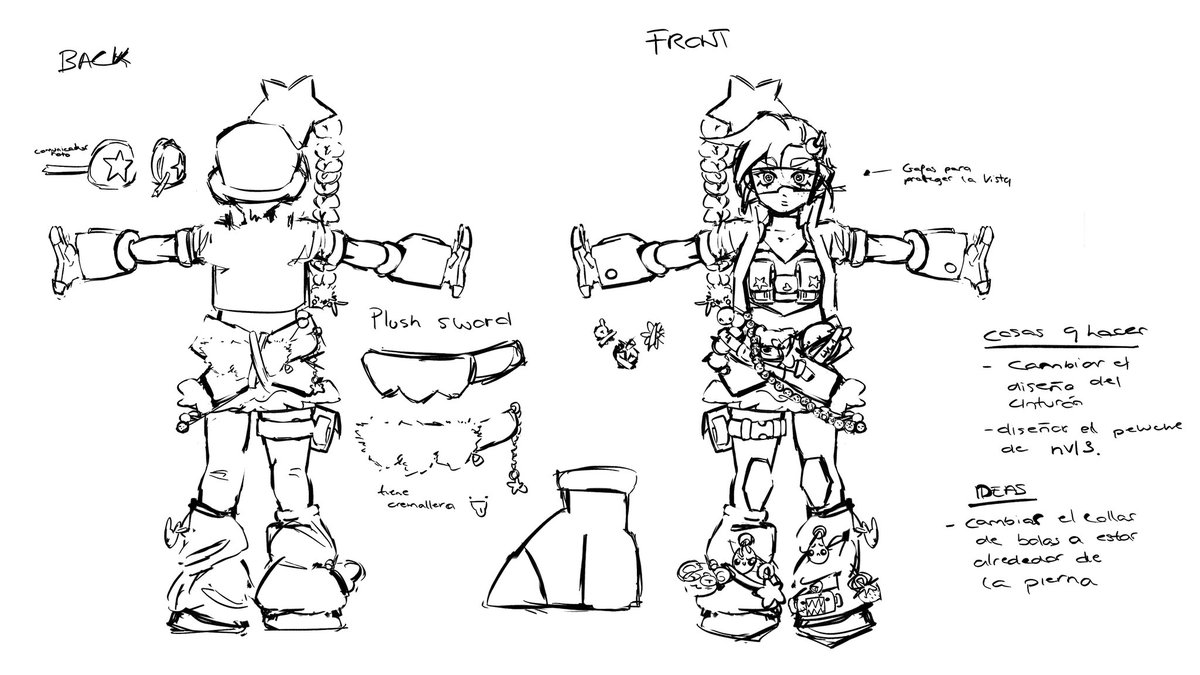 I'm creating a character for something lol, just wanted to idk let it out. The name is Teddy, well, supehero name
Yes i speak spanish

#ocart