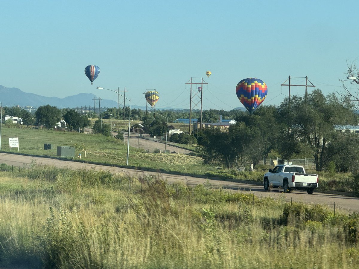 Colorado Springs this morning