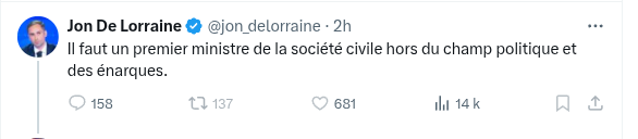 grisouusss 💉💉🚨Ministre de la santé du PFM🚨 (@grisou97160) on Twitter photo Tu as bien compris le neuneu volant <a href="/David_vanH/">David van Hemelryck 🕊#D</a> le le grand neuneu twitter ne veut pas de toi.
#Destitution Tu as bien compris le neuneu volant <a href="/David_vanH/">David van Hemelryck 🕊#D</a> le le grand neuneu twitter ne veut pas de toi.
#Destitution