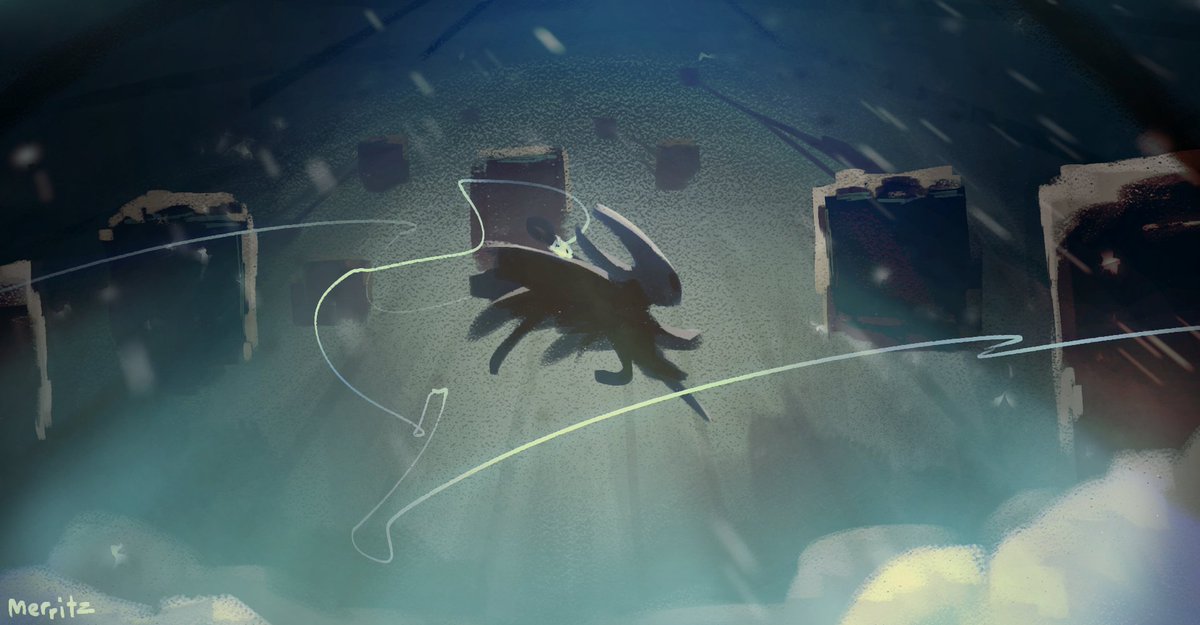 - 4 days -       
Harsh environments for the weak and brittle  

#SilkSong #hollowknight #hollowknightfanart