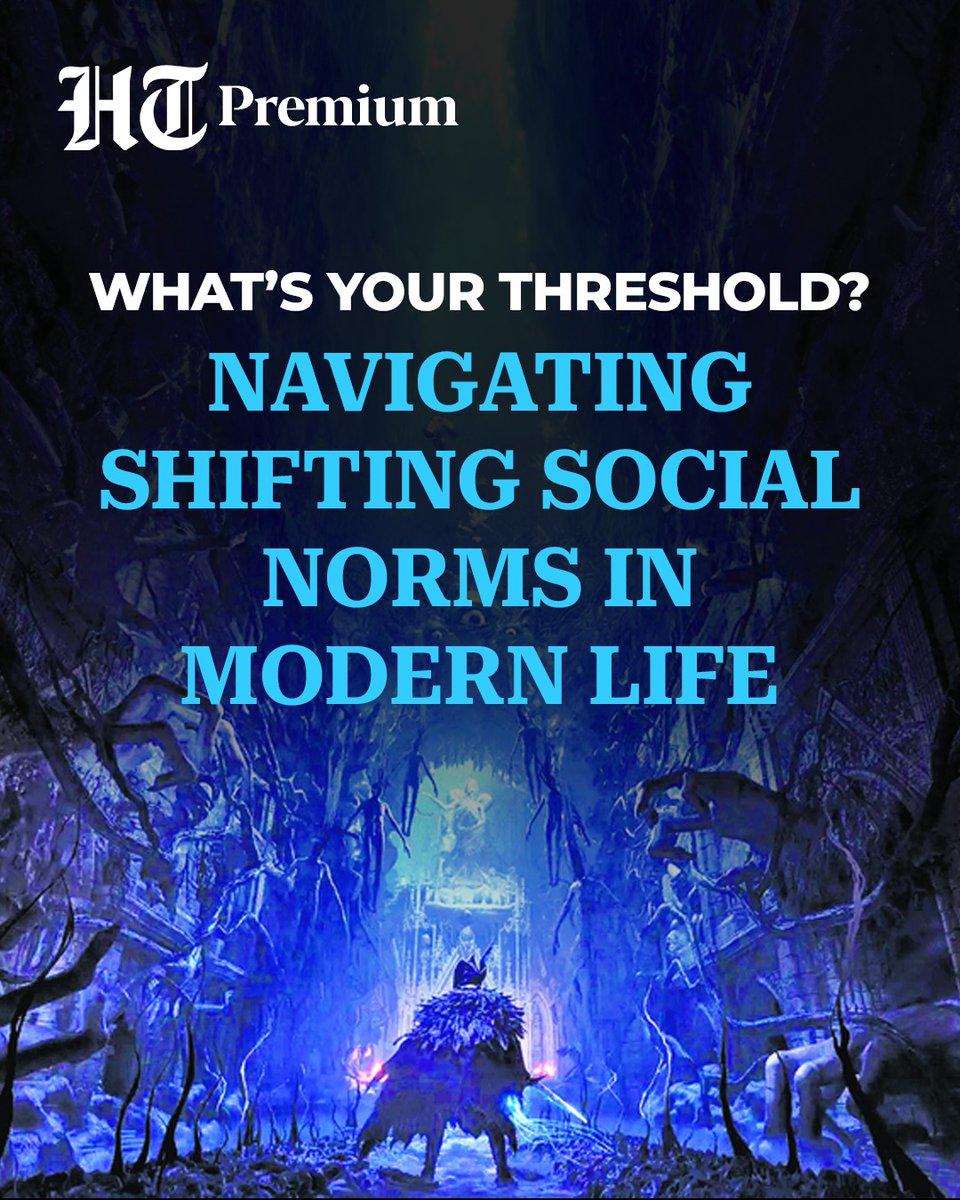 ✨ #HTwknd | What’s Your Threshold? 🤔
From dress codes to daily greetings — social norms are shifting fast. Which ones will you stick with, and which will you leave behind? <a href="/c_assisi/">Charles Assisi</a> explores this cultural crossroads.

Know more 🔗 hindustantimes.com/lifestyle/art-…