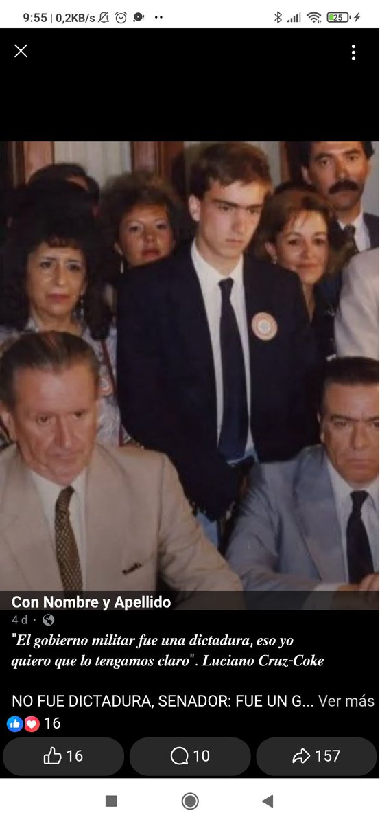 Va a ganar <a href="/joseantoniokast/">José Antonio Kast Rist 🖐️🇨🇱</a> por su coherencia política. No cambia según la ocasión.

Políticos cómo <a href="/lcruzcoke/">Luciano Cruz-Coke - SENADOR RM</a> y <a href="/evelynmatthei/">Evelyn Matthei</a> reniegan de su pasado, no tienen convicciones.

Ya no conviene defender el Gobierno Militar y mejor decir Dictadura Luciano?