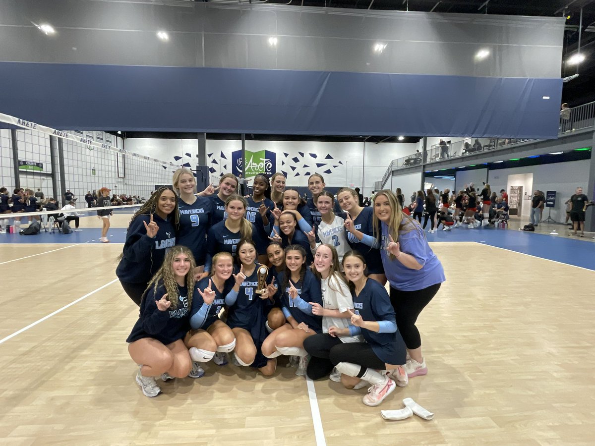 Finished the Arete Tournament as silver bracket champs!! So proud of these girls💙