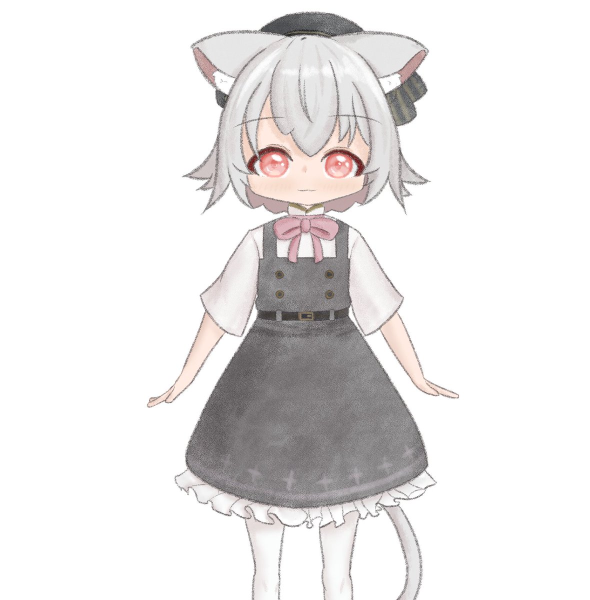 さよちの立ち絵風お絵描き
