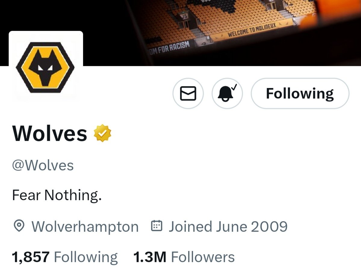 Fear nothing.

Apart from crosses into our penalty area. And playing out from the back. And signing anyone decent.

#WWFC #Wolves <a href="/Wolves/">Wolves</a>