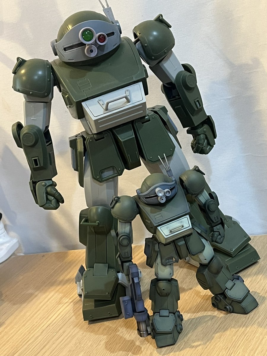 研究資料用に、ヤマト1/12スコープドッグをヤフオクで格安にゲットしま