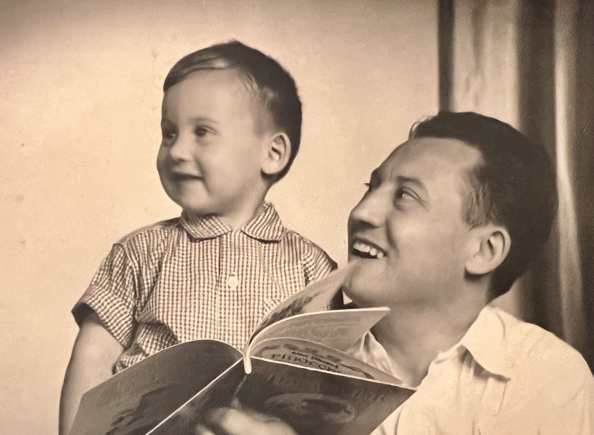 On this day, Aug 30,1922, Mike Adler was born in Hungary. At 22, the Nazis murdered his parents &amp; siblings. He was imprisoned in Siberia for 3yrs by the Communists. At 30 he became my father- at 33, my hero, smuggling me out of a dictatorship - bringing me to freedom in Canada.