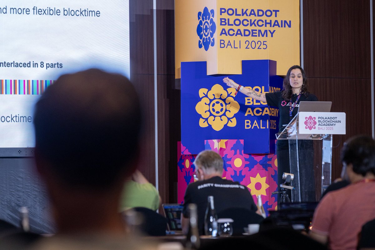AcademyPolkadot's tweet image. 🤳Daria Mikhailov showed how to launch rollups in one click across networks, with flexible ownership and instant block production!

Watch the replay here 👇
#PolkadotBlockchainAcademy #Bali

 🎬@Polkadot @RepublikLabs