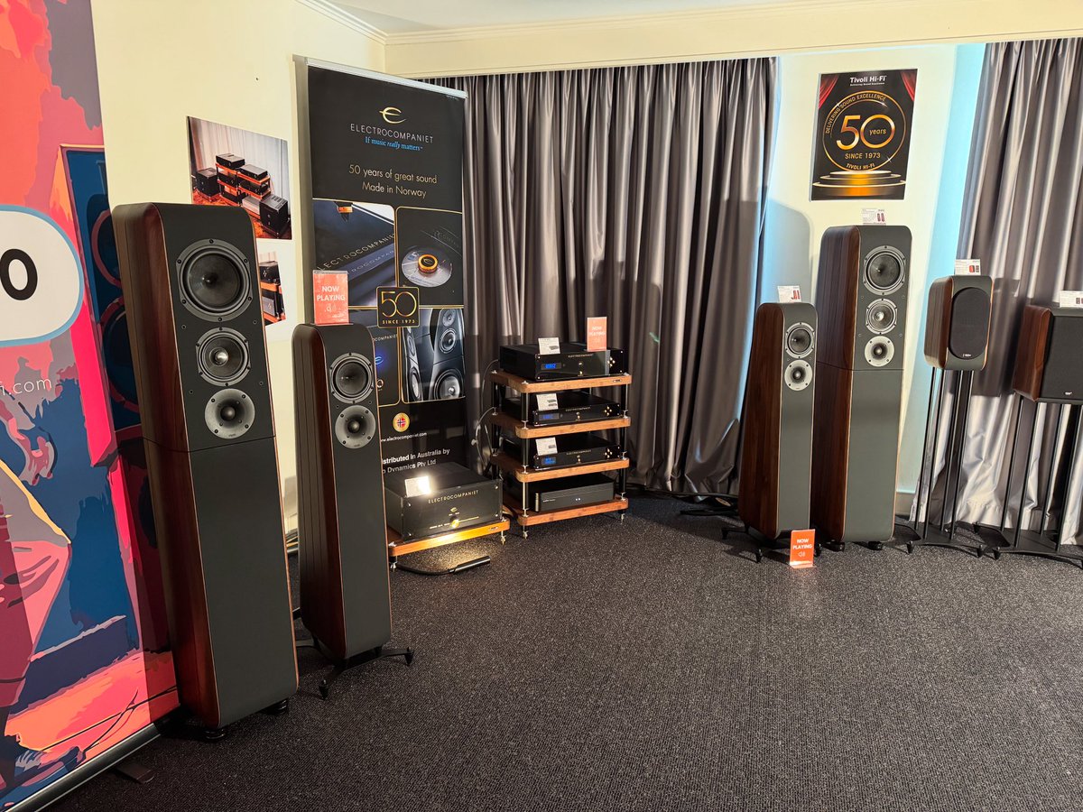 Absolute Hi End (@absolute_hi_end) on Twitter photo Tivoli Hi-Fi celebrating 50th anniversary!
ELECTROCOMPANIET, Chario and Transparent Audio at StereoNET Hi-Fi & AV Expo 2025
<a href="/TivoliHiFi/">Tivoli Hi-Fi</a> <a href="/Electrocmpaniet/">Electrocompaniet</a> @transparentcable Tivoli Hi-Fi celebrating 50th anniversary!
ELECTROCOMPANIET, Chario and Transparent Audio at StereoNET Hi-Fi & AV Expo 2025
<a href="/TivoliHiFi/">Tivoli Hi-Fi</a> <a href="/Electrocmpaniet/">Electrocompaniet</a> @transparentcable