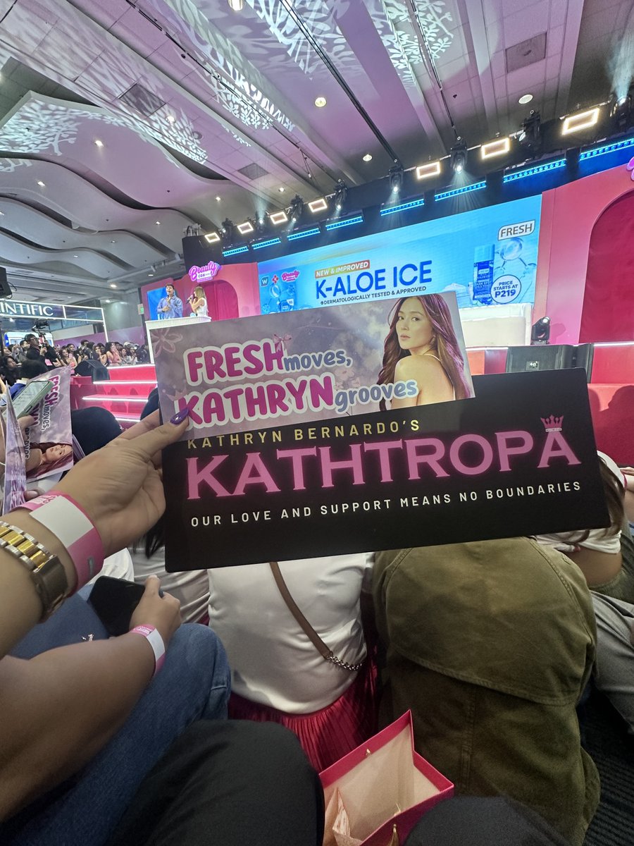We’re ready to scream our hearts out for <a href="/bernardokath/">KATH 🐘</a> here at #BeautyCon2025!

See you in a bit, KathCakes and Freshies! 💜💋 <a href="/FreshSkinlabPH/">Fresh Philippines</a>
#SuperFRESHBeautyCon
#KathrynxFRESH #FRESHPhilippines
<a href="/min_bernardo/">min bernardo</a> #KathrynBernardo