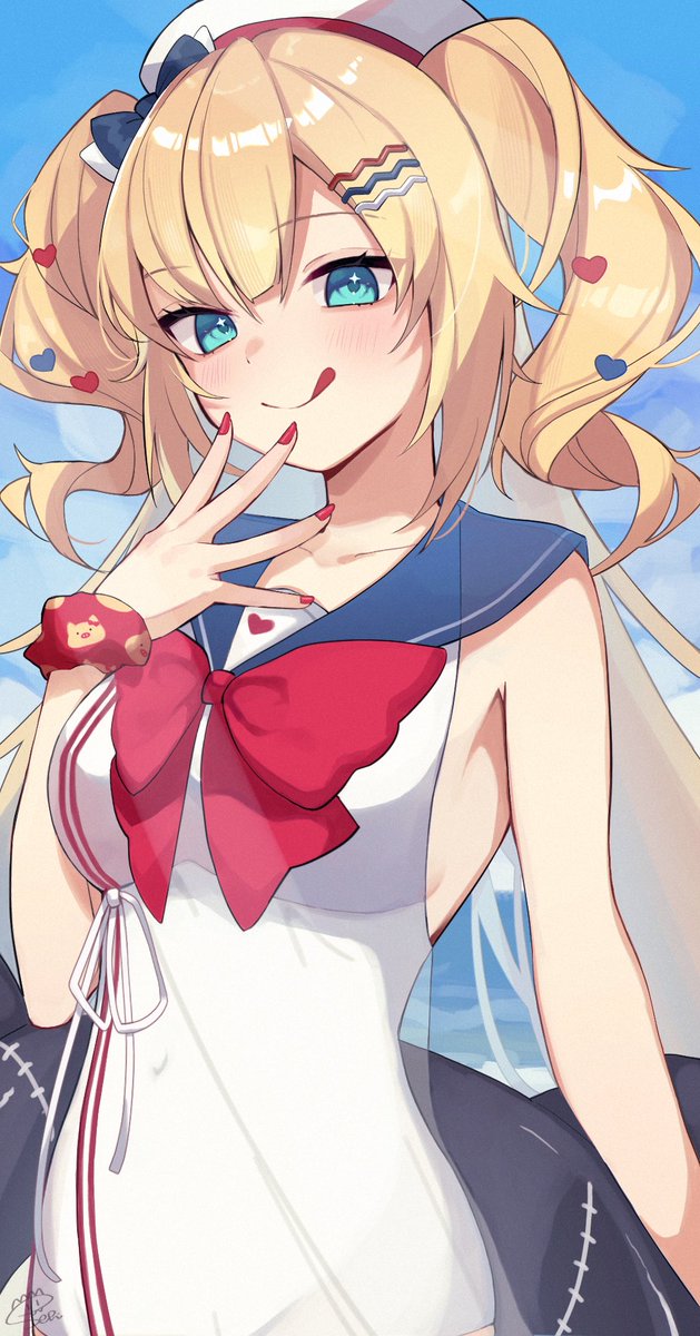 _sepiiiii_'s tweet photo. はあちゃまと水着デート🏖
 #はあとart https://t.co/78etlhhXRt