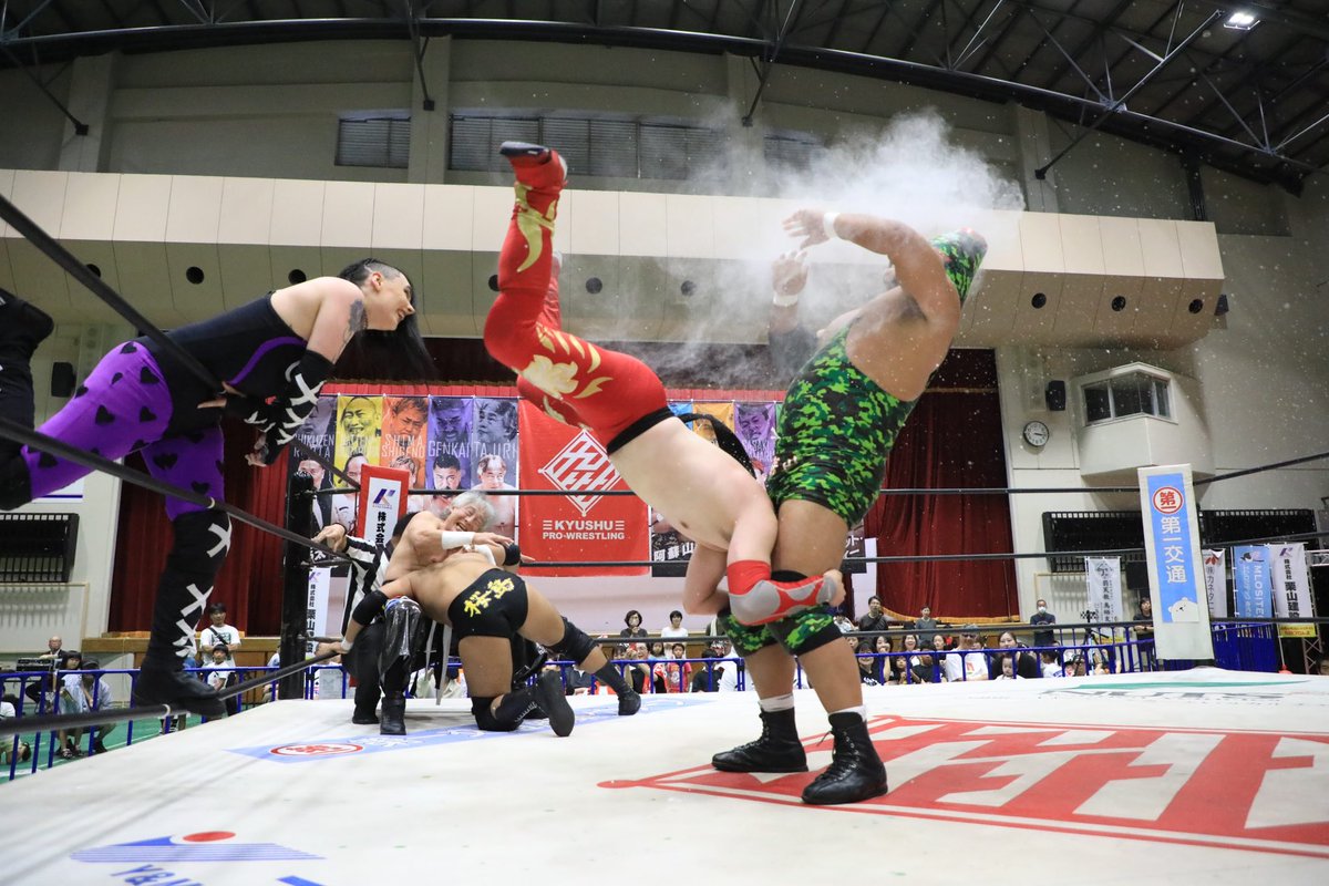 公式】九州プロレス on X: 