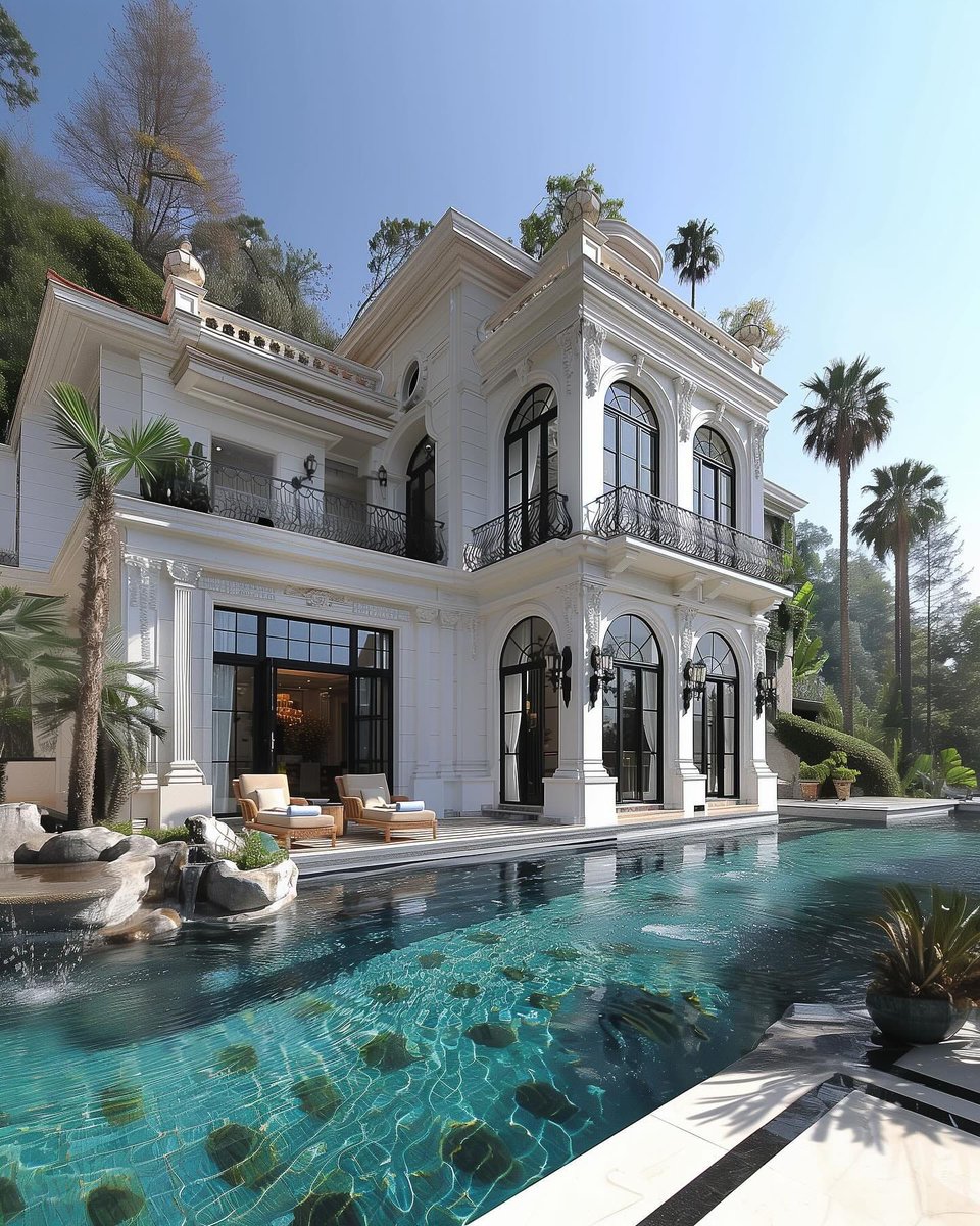 Classical white Villa