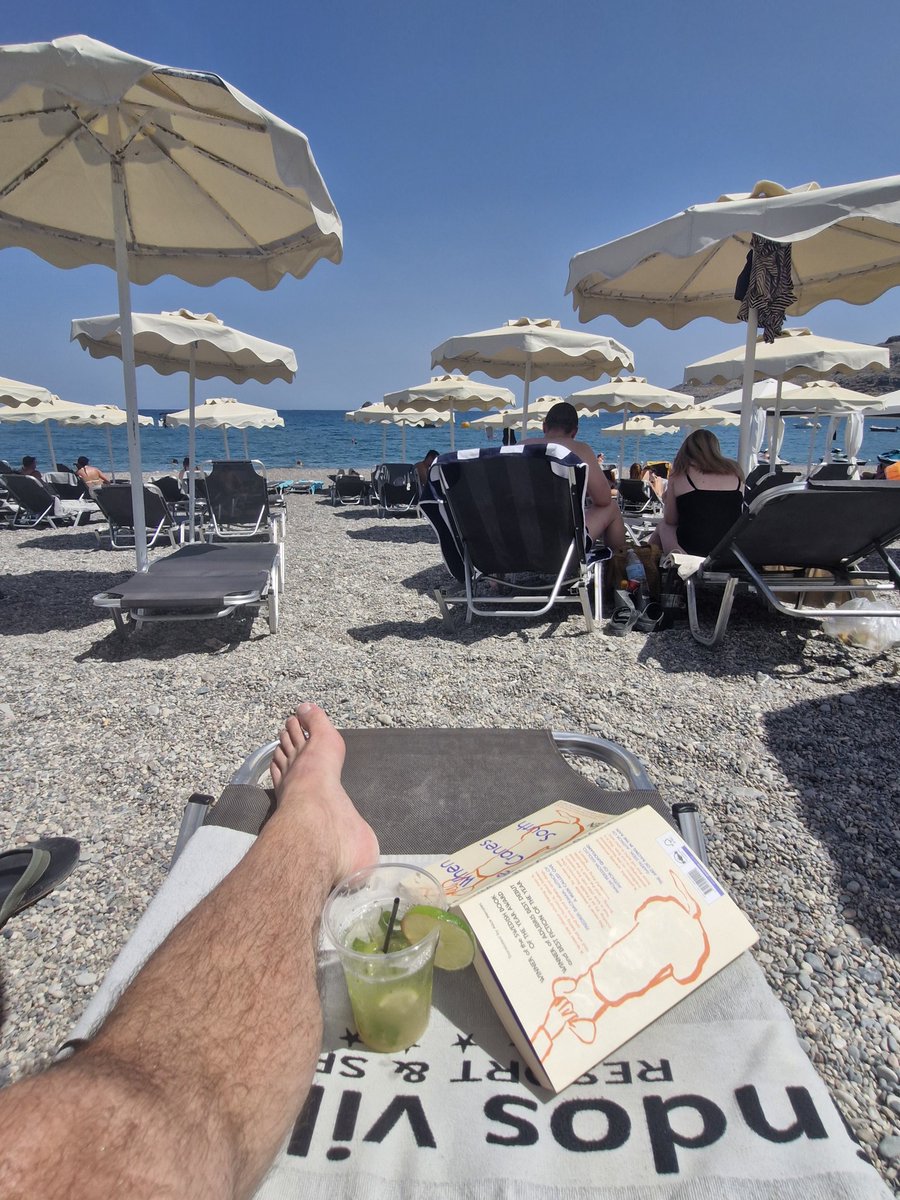 Out of office on. Day 1 of 14 in beautiful Rhodes.
#vacation