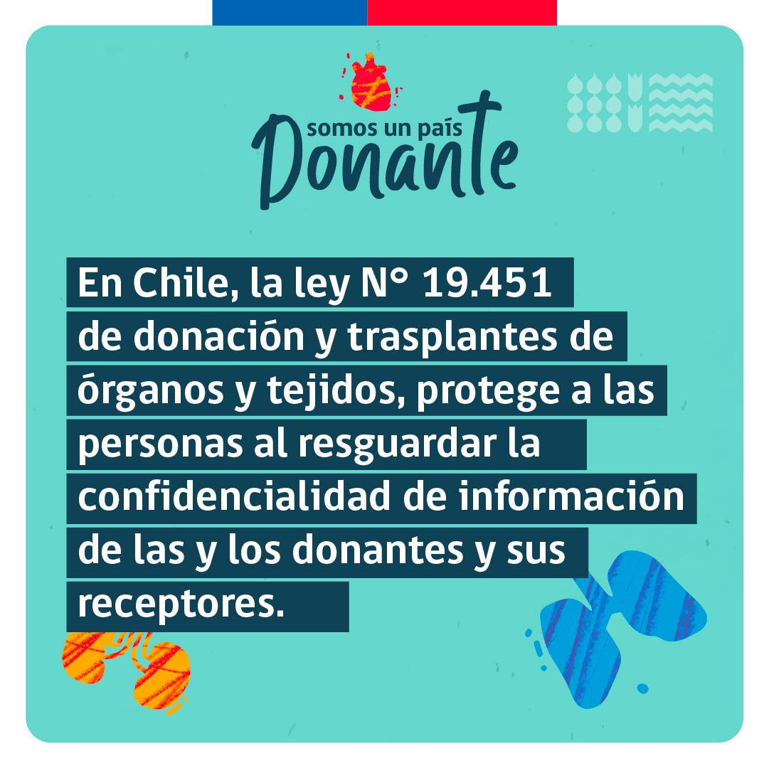 #chilepaísdonante

¿Sabias que por ley se debe mantener la confidencialidad entre donante y receptor?

➡️¿Conocías esta información? Para conocer otros aspectos destacados de la ley de donación visita donacionenpalabrasfaciles.blogspot.com

#Blogs #Chile #SaludPública #Confidenciales #Trending
