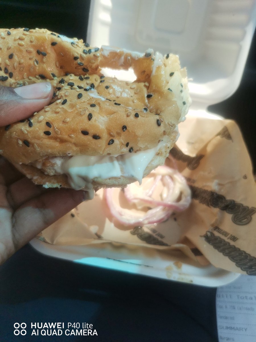 So I skipped breakfast ne, did I not feel like I was going to faint hei! So I broke my fast, imagine ngishona ngilambile yoh!!!!