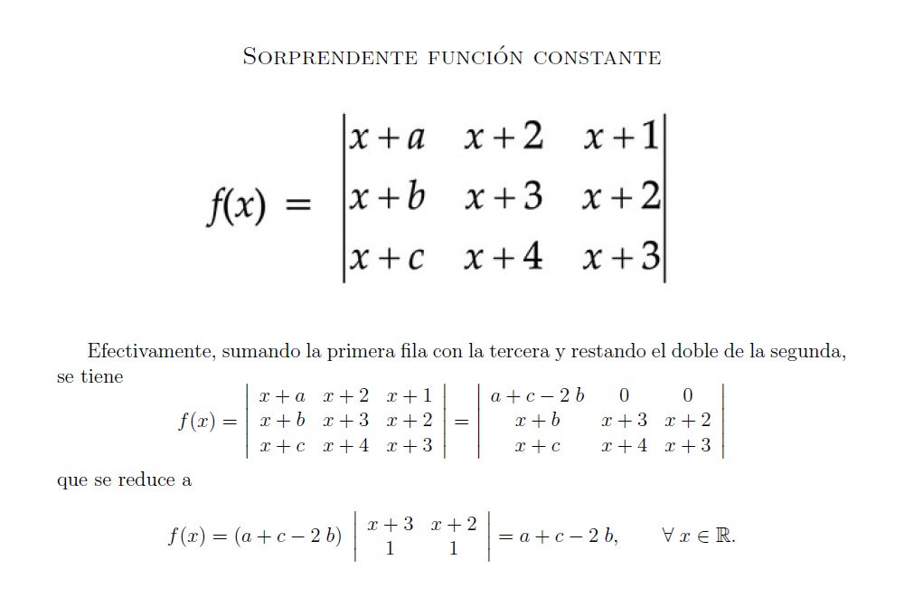 Las Matemáticas son el arte de minimizar los cálculos.